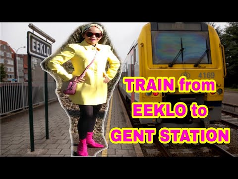 Train from Eeklo to Gent Station | Filipina Youtuber in Belgium