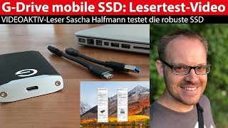 G-Technology G-Drive mobile SSD: Lesertest-Video von Sascha Halfmann