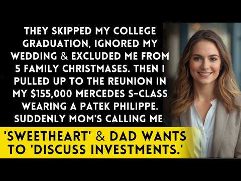 They Skipped My Graduation, But When They Saw My $155K Mercedes at the Reunion, Everything Changed