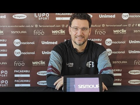   Coletiva AO VIVO com o técnico Elano Blumer - 12/05/2023!