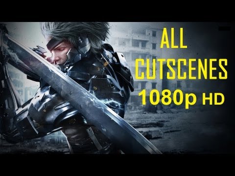 Metal Gear Rising Revengeance - All Cutscenes 1080p movie HD Every cutscene in order Revengeance