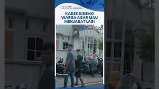 Langka! Kades Kaliasri Malang Ini Didemo Warganya Karena Menolak Jabat Dua Periode