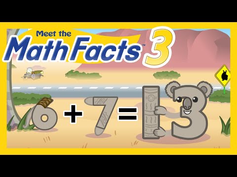 Meet the Math Facts Addition & Subtraction - 6+7=13