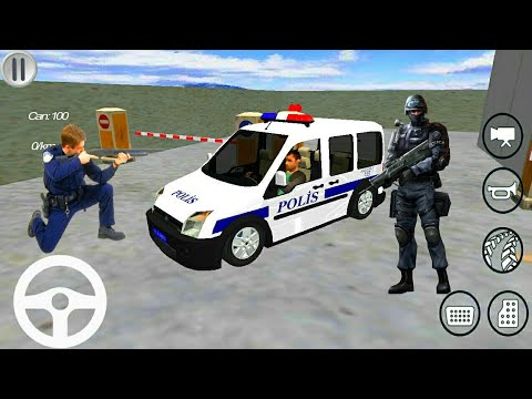 |car gamesford transit connect police van driving simulator  -  android gameplay#4