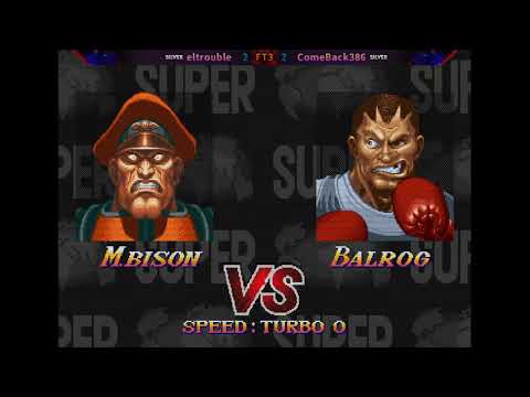 2XINTM4 Tournament - eltrouble [Sagat/Dictator] vs. Comeback386 [Honda/Boxer] - Losers R2