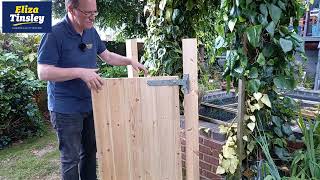 How To Fit Hook and Band Hinges to a Domestic Gate
