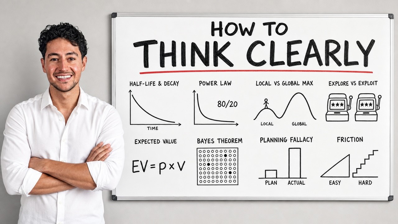 How to Think Clearly In The Era Of AI: Full Course (5 Hours)