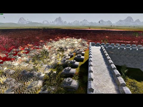 3 MILLION Orcs Invade USA MILITARY BASE - Ultimate Epic Battle Simulator 2  UEBS 2