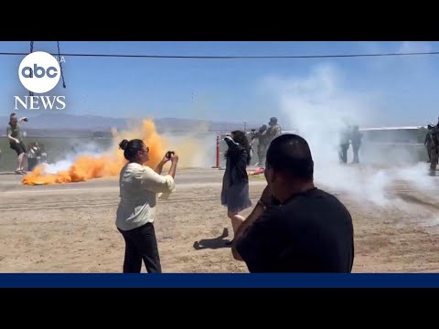 Judge orders pause on immigration raids in California as agents clash with protestors