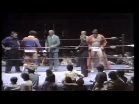 Gino Hernandez VS Harley Race NWA World Title Match 12/12/80 #GinoHernandez #HarleyRace