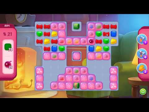 Homescapes level 884 - 22 Moves - No Boosters