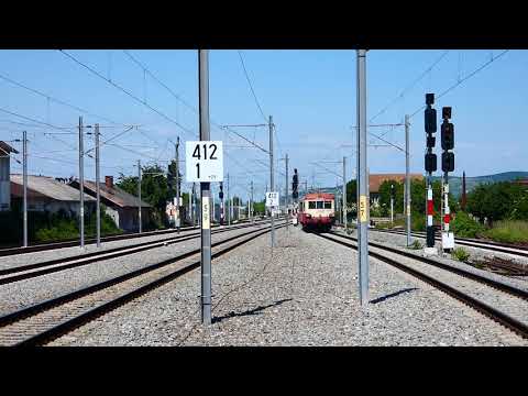Alba Iulia: R 16352 train (Alba Iulia - Zlatna H). DMU nr. 97-0527-1