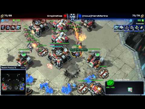 Starcraft 2 - EMS Spring Grand Final - Team Empire vs mouz - Round 1 - Kas vs HeroMarine - Game 1