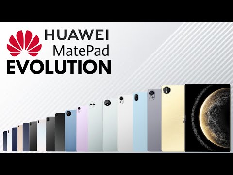 Evolution of Huawei Mate Pad