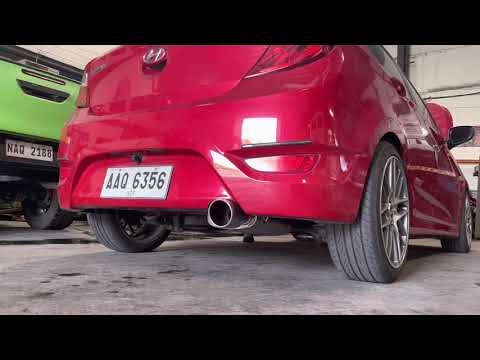 Hyundai Accent CRDI Magnaflow exhaust