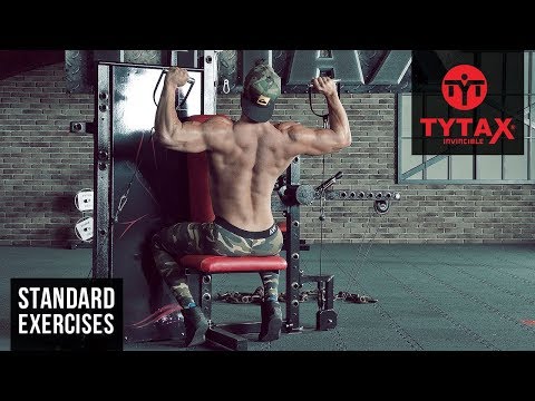 Seated Cable Shoulder Press | TYTAX® S6
