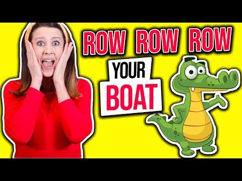 Row Row Row Your Boat Song Lyrics 7 verses