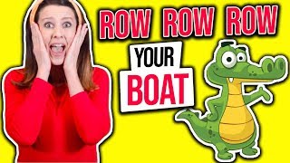 Row Row Row Your Boat Song Lyrics 7 verses