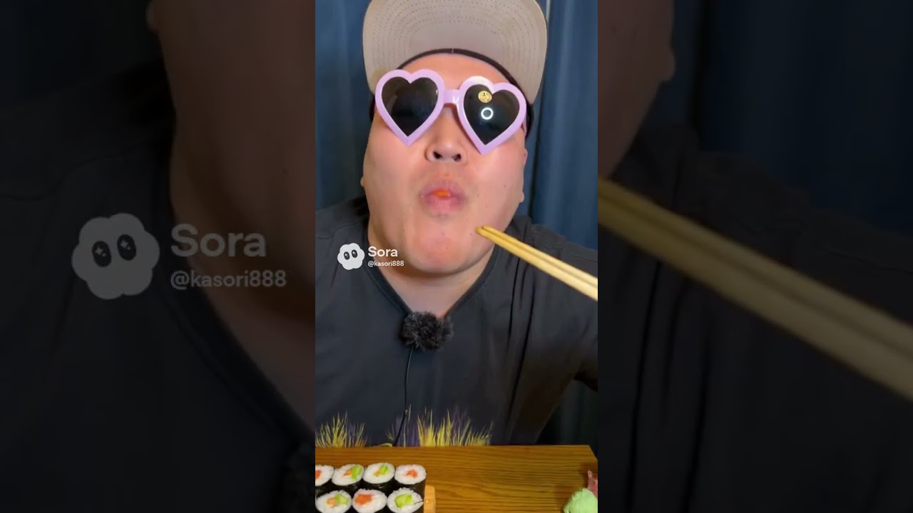 【AIモッパン】50人前のお寿司食べてみた