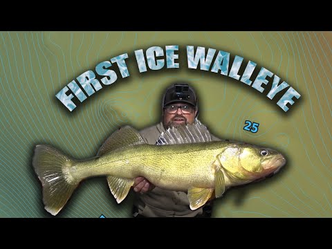 A Day of Ice Fishing for GIANT Walleye I Will NEVER Forget!