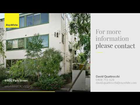 9/831 Park Street, Brunswick, VIC 3056, 1 habitaciones, 1 baños, Studio