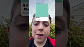 Tiffany blue what’s that but. Ok