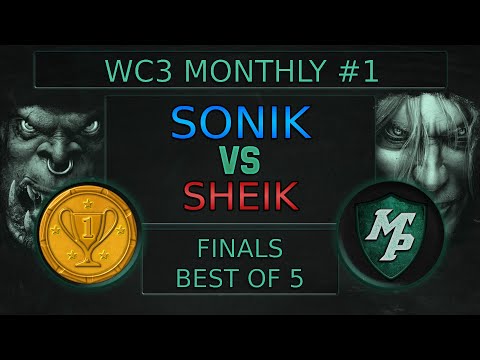 Warcraft 3: Sonik vs Sheik -Meta Plays Monthly Tournament #1