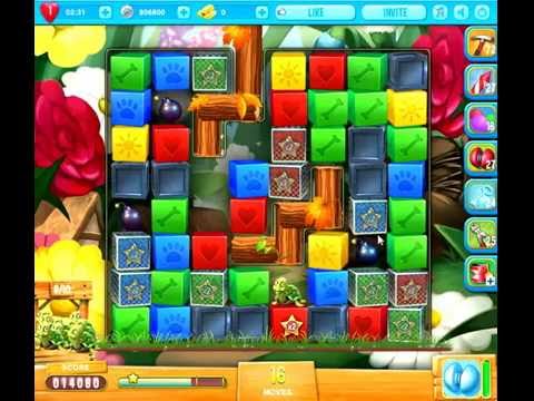 Pet Rescue Saga Level 1263 Wacky Wonderland  3 stars no boosters