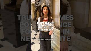 Download lagu Trump blames police, Pence for Jan. 6 in new website mp3