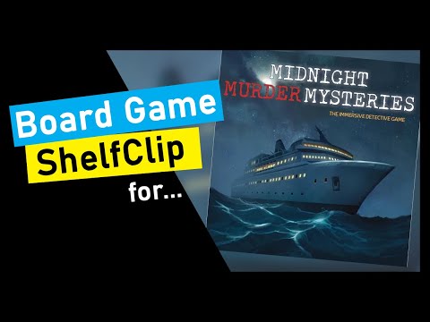 ShelfClips: Midnight Murder Mysteries (Short Board Game Preview)