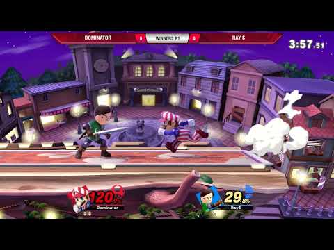 VS Arcadian 5/11/19 - Winners R1 - Dominator (Mario) vs Ray $ (Mii Swordfighter) - SSBU