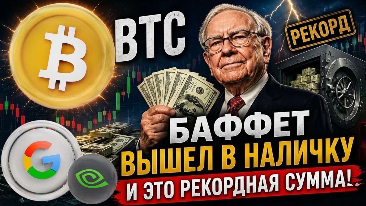 SHORT-ПОЗИЦИЯ ПО BTC И ZEC ,РЕКОРДНОЕ КОЛИЧЕСТВО КЕША У BERKSHIRE И ТРЕВОЖНЫЕ СИГНАЛЫ GOO