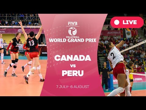 Волейбол Canada v Peru — Group 2: 2017 FIVB Volleyball World Grand Prix