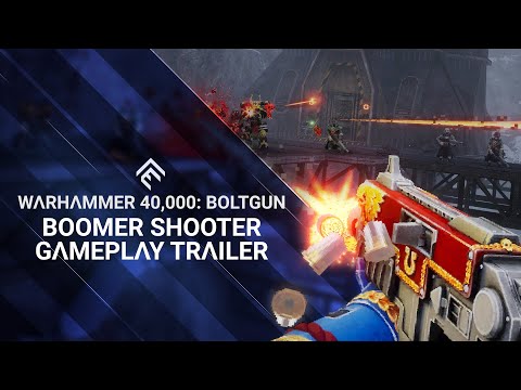 Warhammer 40,000: Boltgun - Boomer Shooter Gameplay Trailer thumbnail