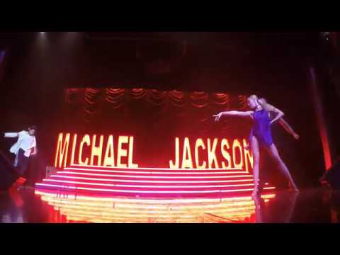 Msc Divina  2018 show Michael Jackson  ballroom dancers