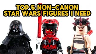 The Top 5 LEGO Star Wars Non-Canon Figures We Still Need to Get