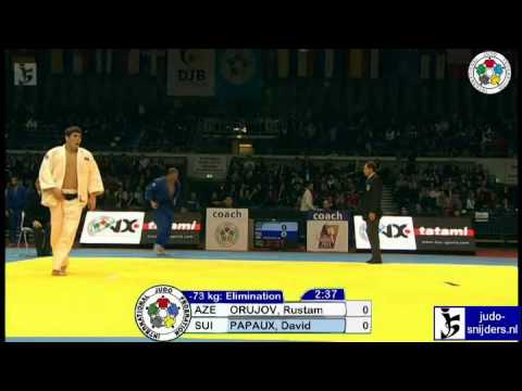 Rustam Orujov (AZE) - David Papaux (SUI) [-73kg]