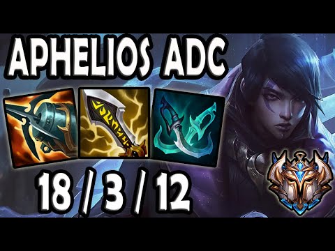 Aphelios vs Kaisa [ 67% WIN RATE ] ADC- Korea Challenger Patch 11.10 ✔️