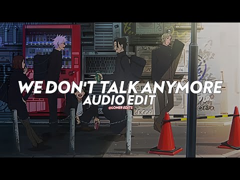 We Don't Talk Anymore (Instrumental) - Charlie Puth [edit audio]