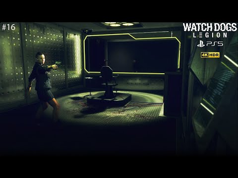 Watch Dogs Legion PS5 4K HDR Gameplay (Resistance Mode) Part 16 - Smoking Gun (English Subtitles)
