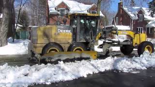 preview picture of video 'Montreal snow removal'