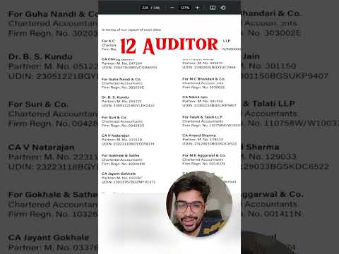 Highest audit fees in India #shorts