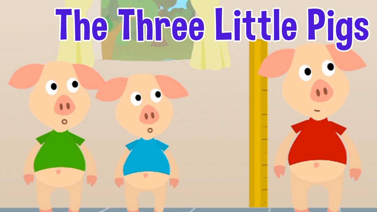 The Three Little Pigs - Animated Fairy Tales for Children