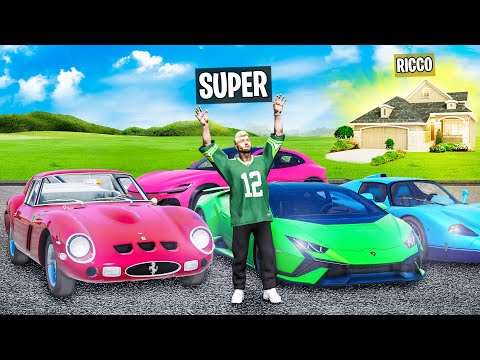 I steal ALL the SUPERCARS of the MULTI-MILLIONAIRES in GTA 5!