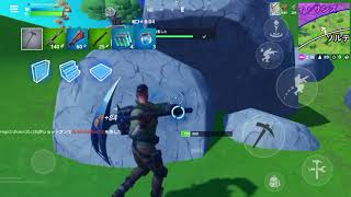 【Fortniteモバイル】こんな綺麗に脳天ぶち抜かれたら。。