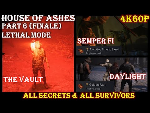 House of Ashes PS5 - Gameplay Walkthrough Part 6 (ENDING) Lethal Mode - The Vault/Semper FI/Daylight