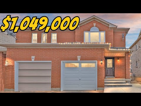 Tour a $1049,000 Luxury Fully Renovated Semi Detach with Legal Basement in Brampton, Ontario