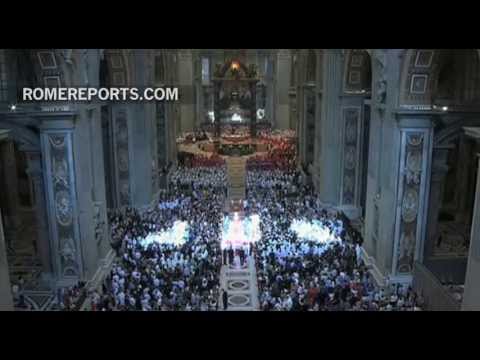 Mons. Poli, entre los arzobispos que reciben el palio