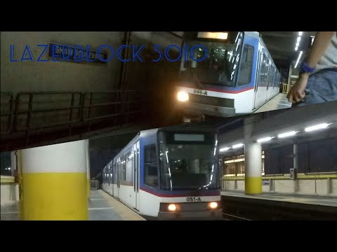 MRT Line 3 1G ČKD Tatra RT8D5M @ Shaw Boulevard and North Avenue Stations ft. mmz 919