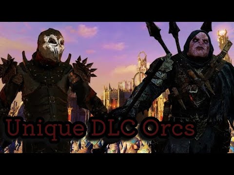 Unique Blades of Galadriel DLC orcs! (Shadow of War Gameplay)